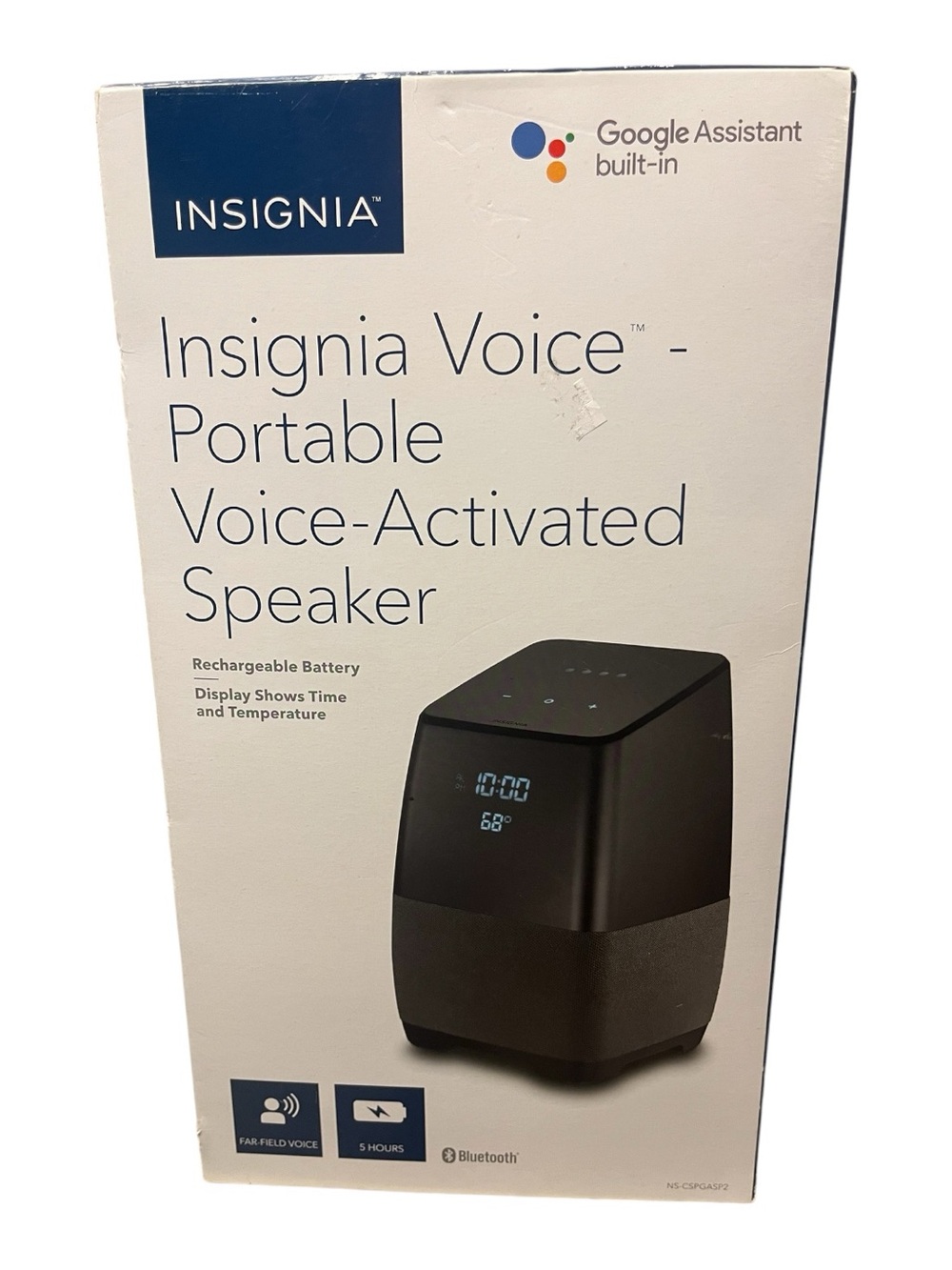 Insignia Portable Voice-Activated Speaker